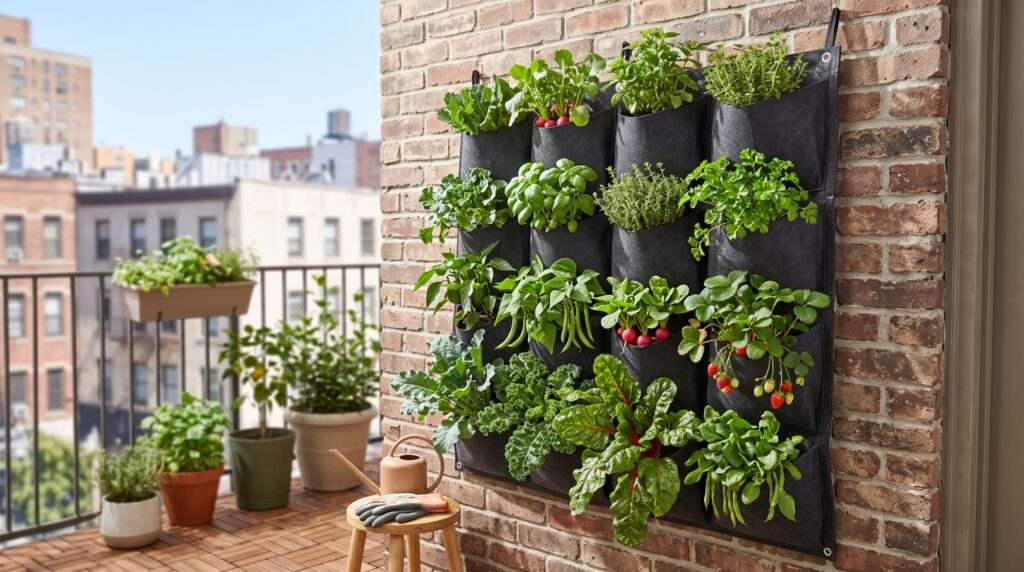 vertical grow bags for vegetables
