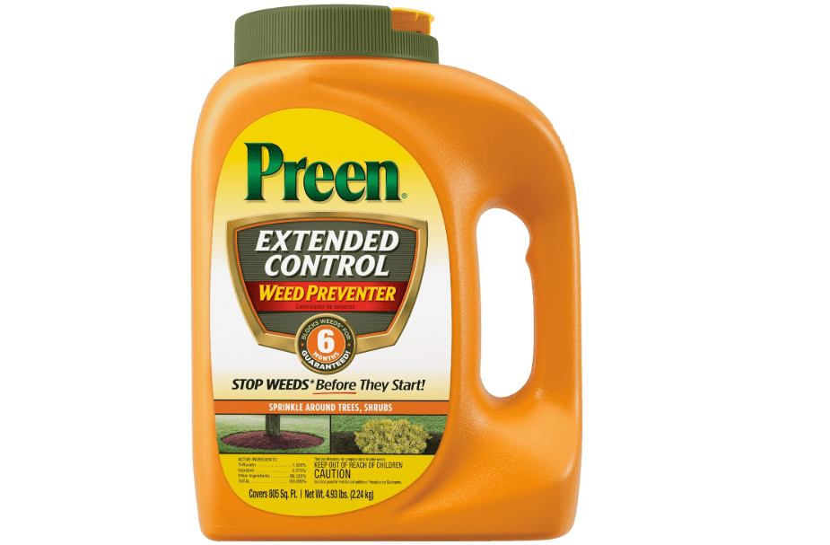 
Preen Extended Control Weed Preventer - 4.93 lb. Bottle - Covers 805 sq. ft.