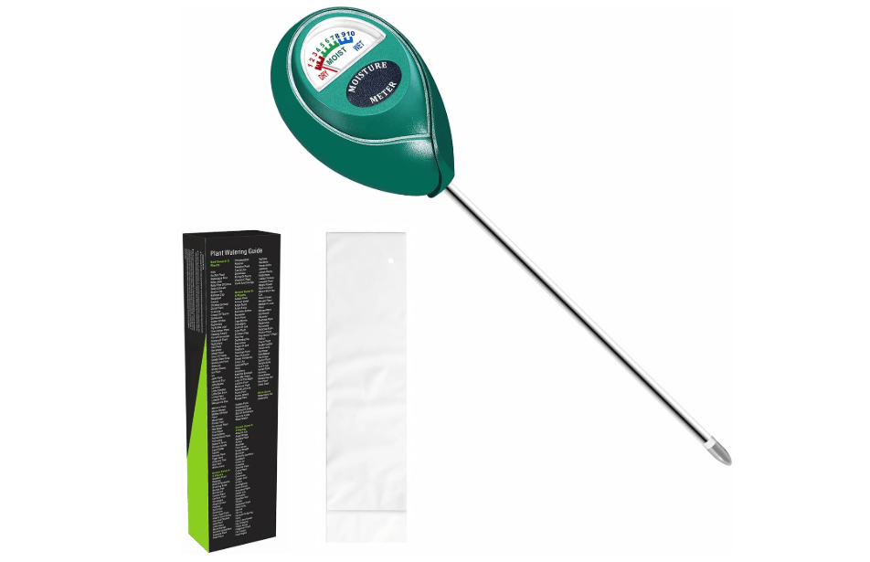 
XLUX Plant Soil Moisture Meter, for Indoor and Outdoor use, Battery-Free | Since 2015, instant read, anti-rust 304 SST probe, Clear & Easy-to-Read