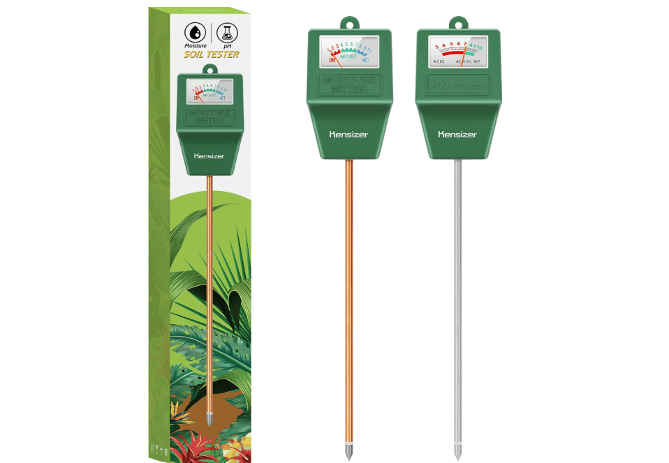 
Kensizer Soil Tester, Soil Moisture/pH Meter, Gardening Farm Lawn Test Kit Tool, Digital Plant Probe, Water Hydrometer for Indoor Outdoor, No Battery