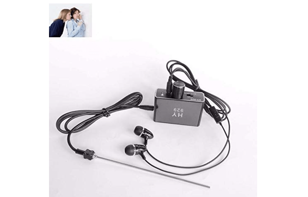 
HY929 Enhanced Version of High Strength Wall Microphone Voice Bug Ear Amplifier Bug Wall Listening Device