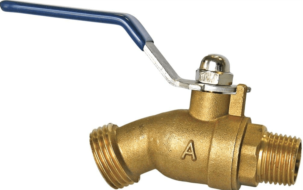 
American Valve M71QT 1/2" Hose Bibb, 1/2 Inch, Brass