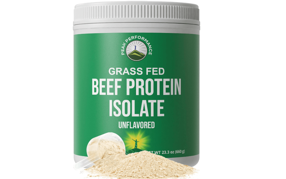 
Grass Fed Beef Protein Powder Great Tasting Beef Protein Isolate Unflavored | Lactose Free Complete Animal Based Non Dairy Paleo Carnivore Supplement