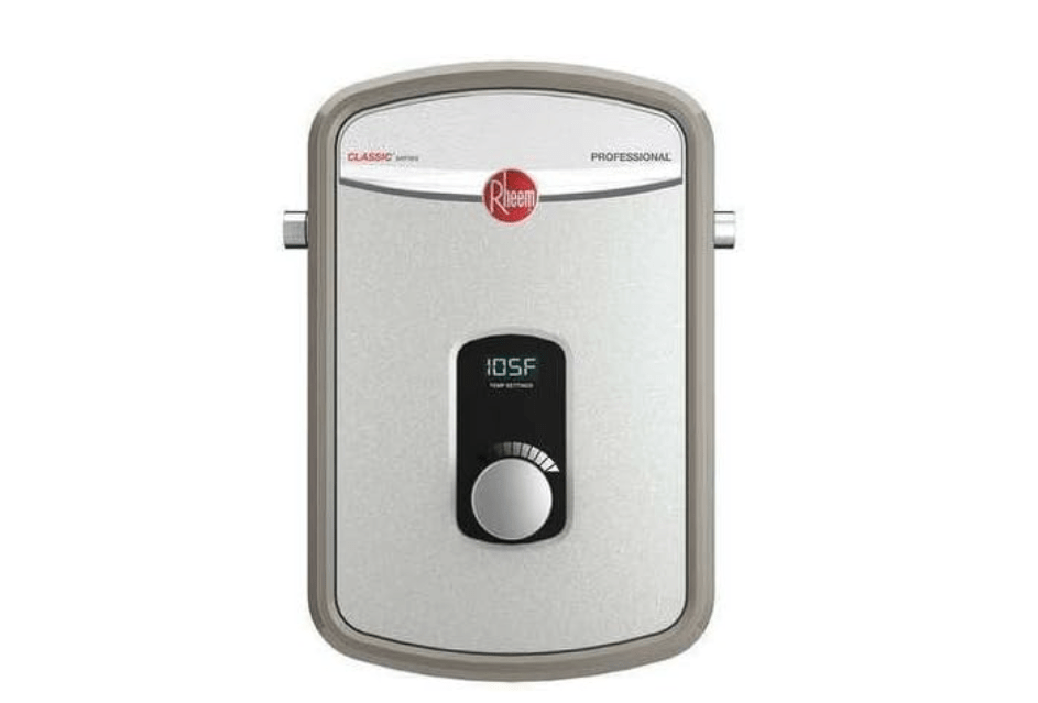 Rheem 240V Heating Chamber RTEX-13 Residential Tankless Water Heater, GRAY