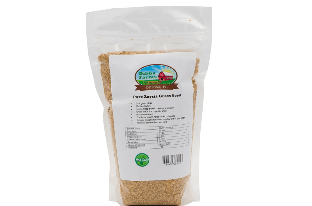 Dibbs Farms Pure Zoysia Grass Seeds