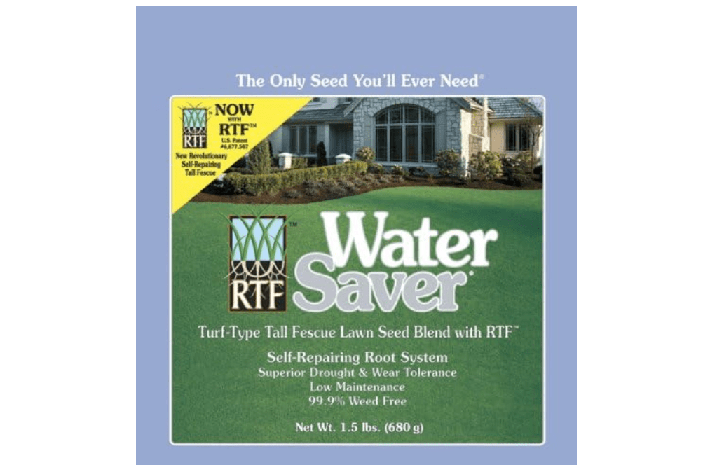 Barenbrug 0-53909-11308-1 Water Saver Grass Lawn Seed Mixture with Turf Type Tall Fescue