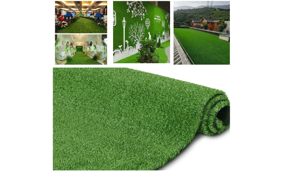 Petgrow Artificial Grass Turf Lawn 6FTX10FT, Indoor Outdoor Synthetic Grass | Custom Size,Backyard Patio Garden Balcony Synthetic Fake Faux Grass