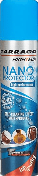 Tarrago Nano Shoe Protector Spray | 6.5oz | Waterproof & Stain Repellent for Sneakers, Suede, Canvas, Leather, Fabric, Nylon, Hiking, Boot