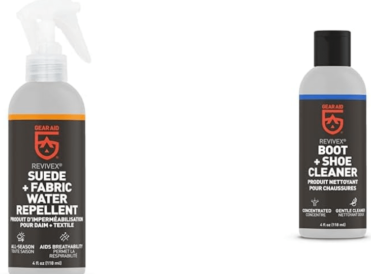 GEAR AID Revivex Nubuck Suede Protector and Fabric Water Repellent