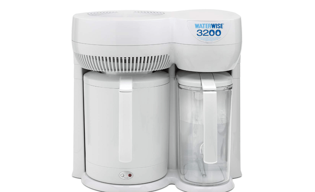 Waterwise 3200 Countertop Water Distiller System for Home and Office, 1 Gallon Tritan