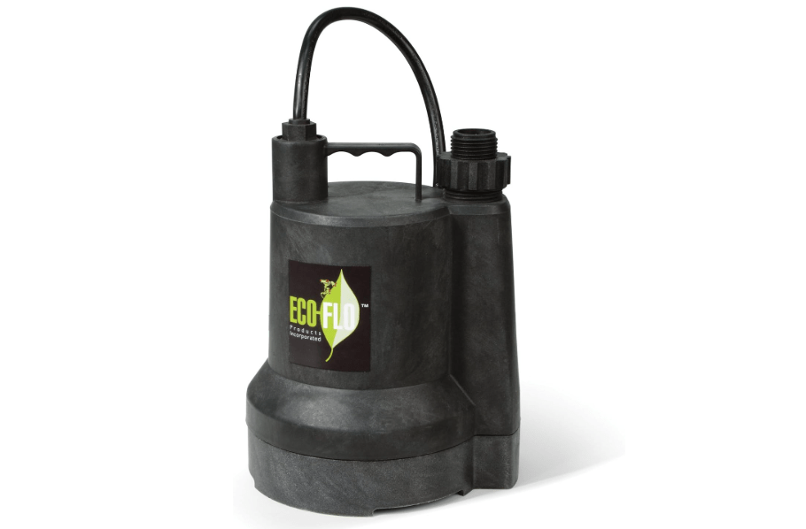 ECO-FLO Products SUP55 Manual Submersible Utility Pump,