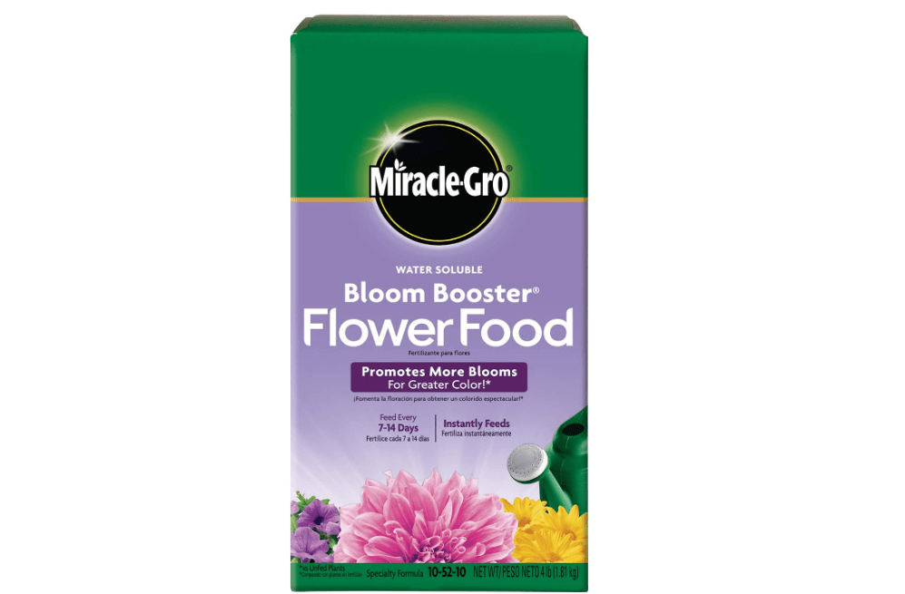 
Miracle-Gro Water Soluble Bloom Booster Flower Food 4 lb | Plant Fertilizer for Annual & Perennial Flowers, In-Ground & Container Roses, Hydrangeas