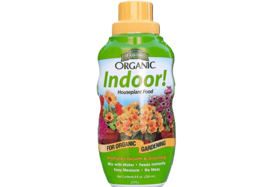 
Espoma Organic 8 Ounce Concentrated Indoor Plant Food - Indoor Plant Fertilizer for Large & Small Plants Like Pothos, Fiddle Leaf Fig, Monstera