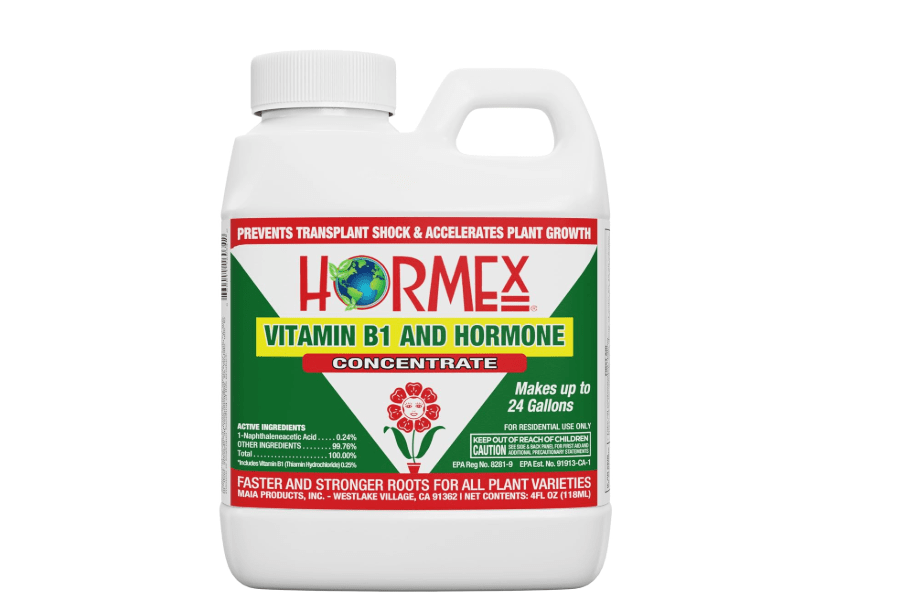 Hormex Liquid Rooting Hormone Concentrate & Root Stimulator with B1, 4 oz | Liquid Root Stimulator & Prop Drops: Ideal for Water Propagation
