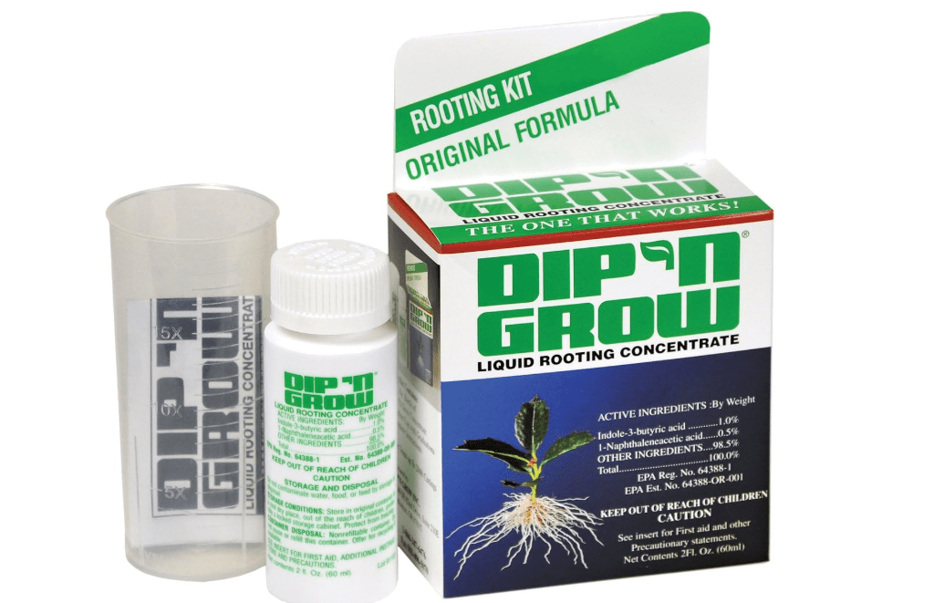 Dip 'N Grow Liquid Rooting Hormone Concentrate, 2 oz, Makes Up to 5 Gal | Dual-hormone concentrate dilutes to suit softwood or hardwood cuttings