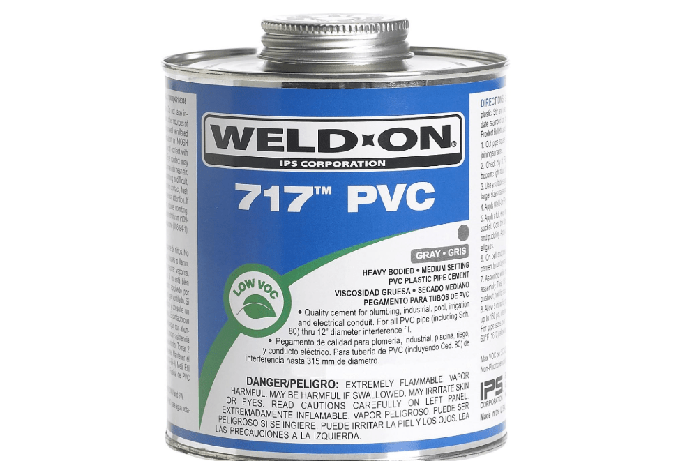  Weldon 1681-4113 10148 1 Pint 717 PVC Cement