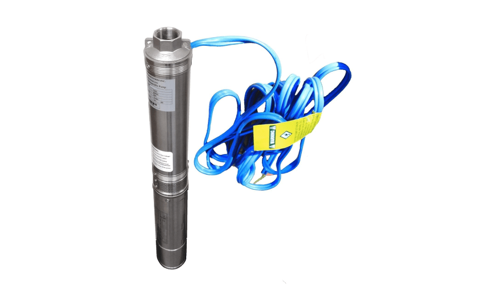 Pump, Deep Well Submersible Pump, 1 Hp, 230V, 33 Gpm, 207 feet, Stainless Steel, Long Life
