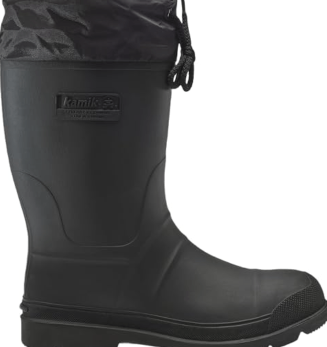 Kamik Forester Insulated Waterproof Rubber Snow Boots for Men