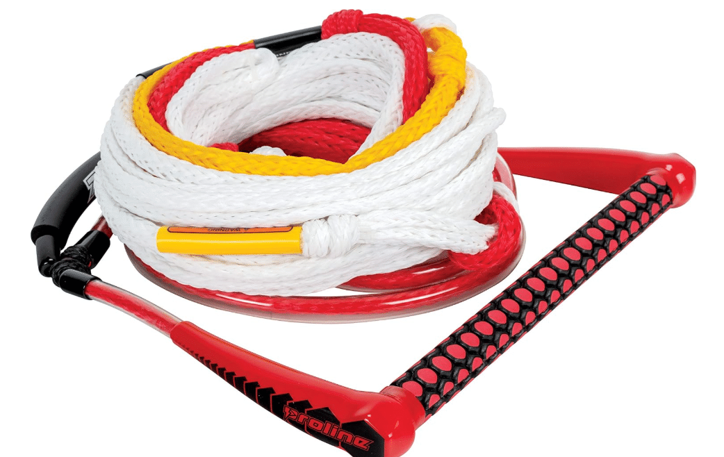 Proline by Connelly Trainer Waterski Rope Package, 5 Section line, 13" Easy-Up EVA Handle