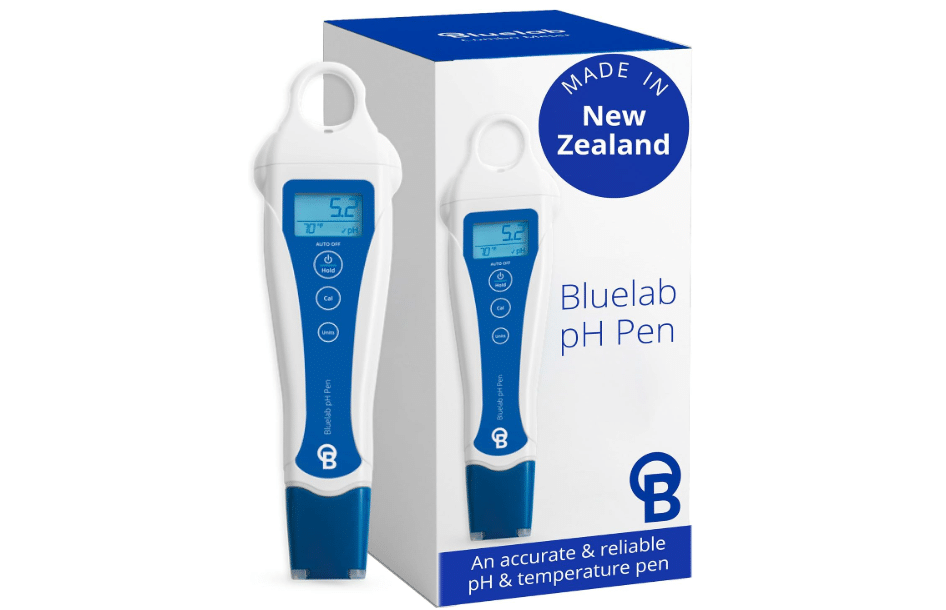 Bluelab pH Pen - ± 0.1 pH Accurate - Durable Double Junction Probe | Waterproof and Floats - Auto Temperature Compensation