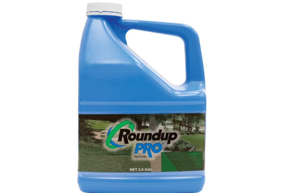 Roundup Pro Herbicide, 2.5 gal. | Industrial Weed Control for Annual and Perennial Weeds Such As Woody Brush, Trees, and Vines