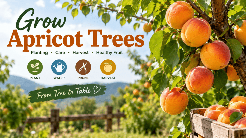 apricot trees
