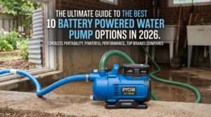 best battery powered water pump