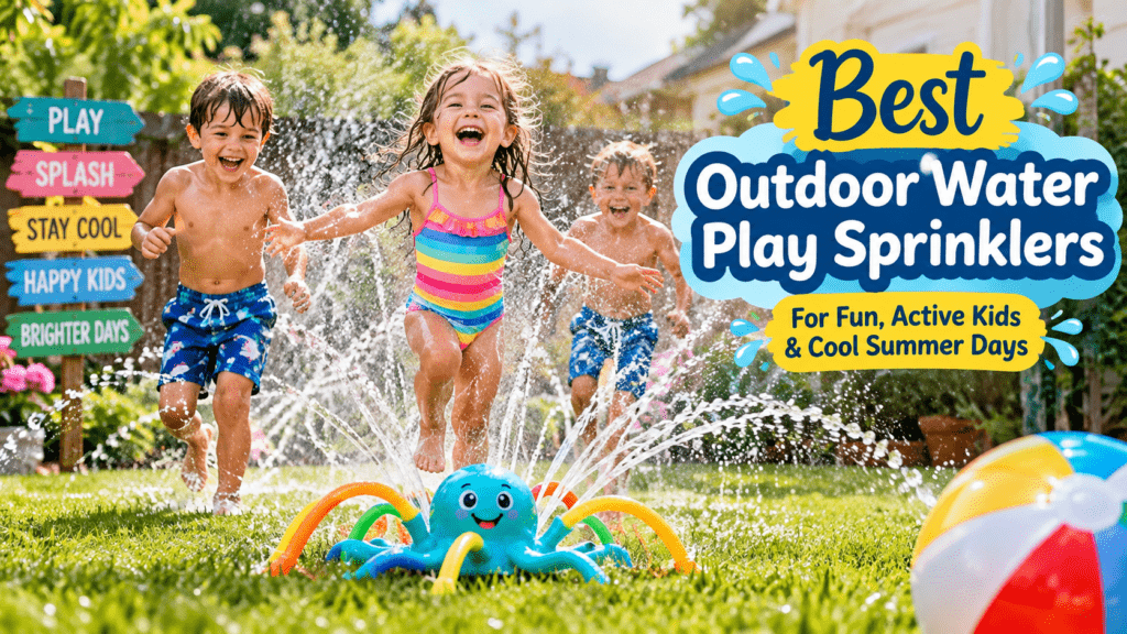 best outdoor water play sprinklers