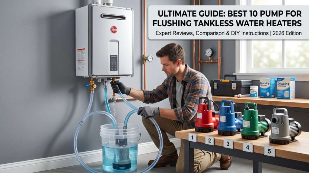 best pump for flushing tankless water heater