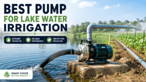 best pump for lake water irrigation