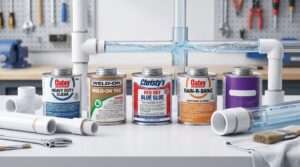 best pvc glue for water line