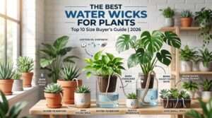 best size water wicks for plants
