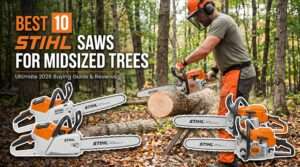 best stihl saw for midsized tree