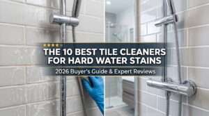 best tile cleaner for hard water stains