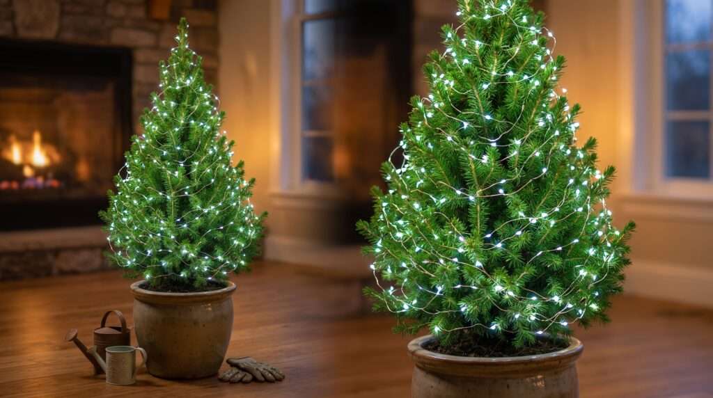 christmas tree of light