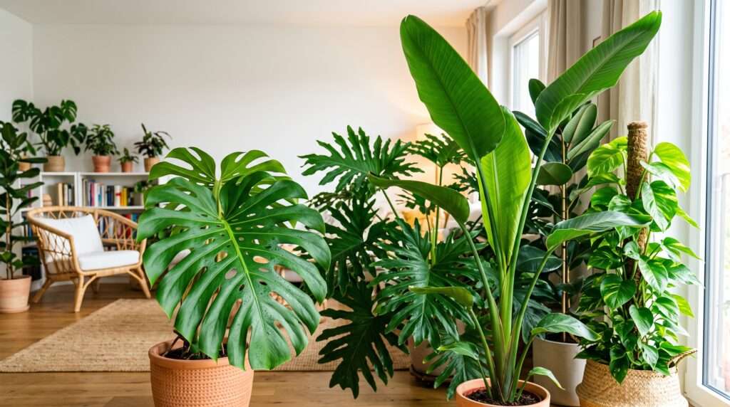 large leaf tropical plants