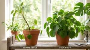 leggy plants