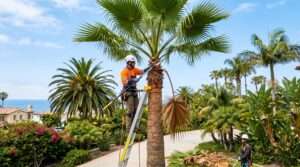 palm tree trimming