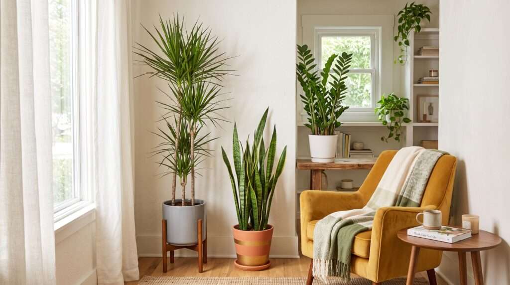 tall skinny plants