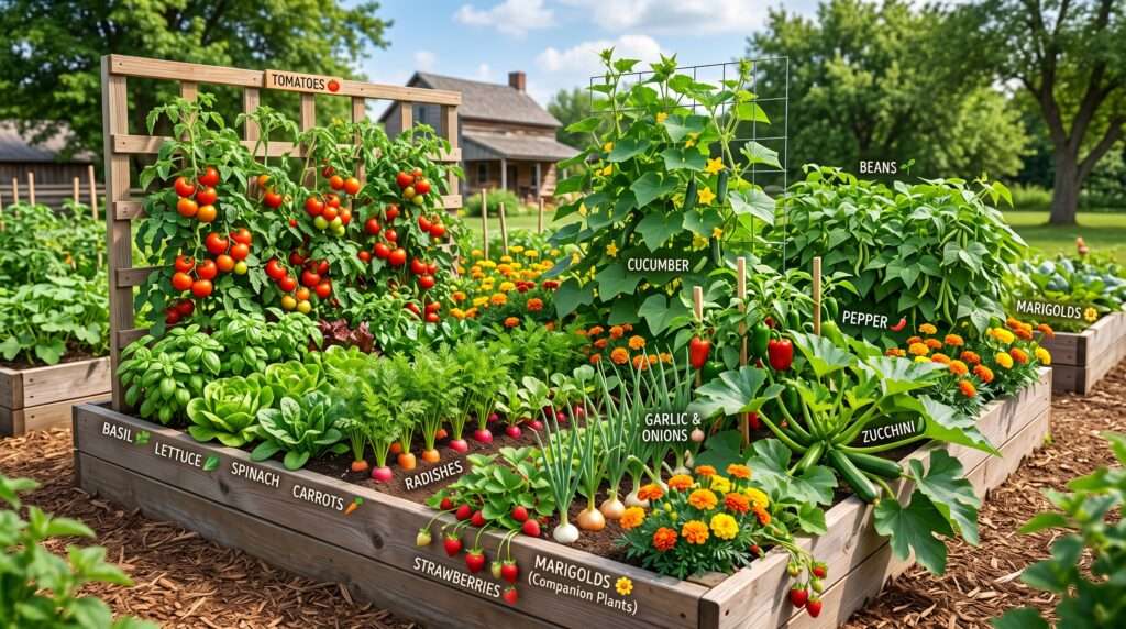 what to plant in a raised garden bed