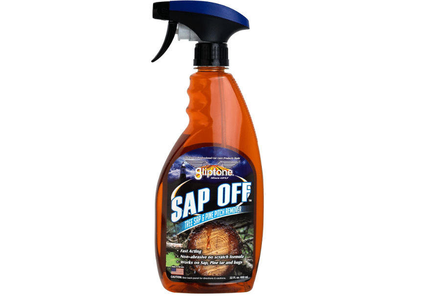 Gliptone Sap Off, Fast-Acting Sap, Pine Tar & Bug Remover Spray, 22 Fl Oz, Non-Abrasive Formula Safe for Paint, Glass & Plastic