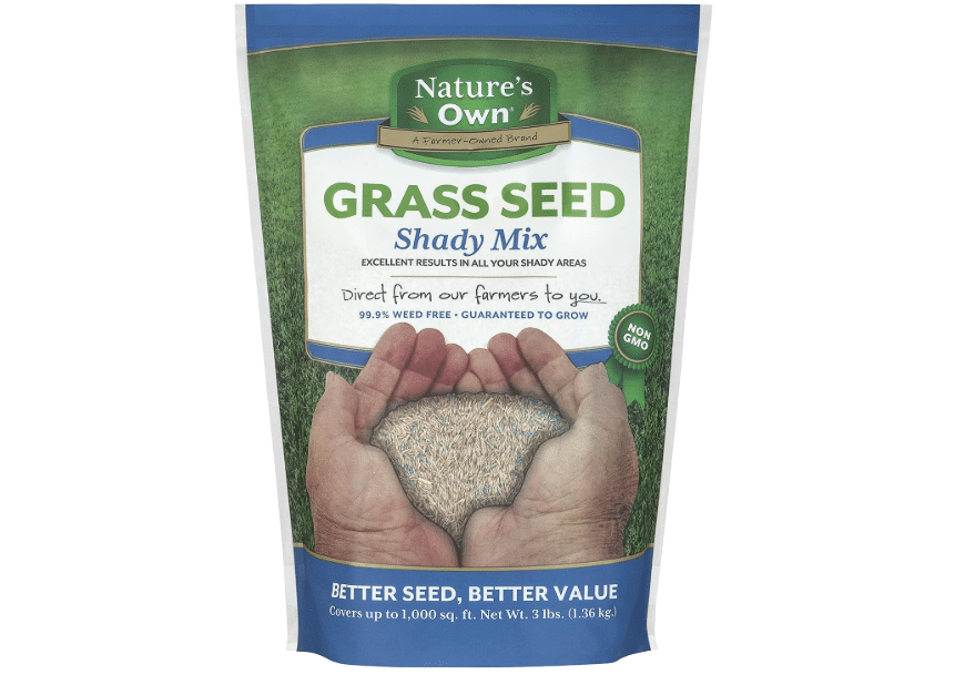 Mountain View Seeds Natures Own Shady Mix Grass Seed, 3-pounds