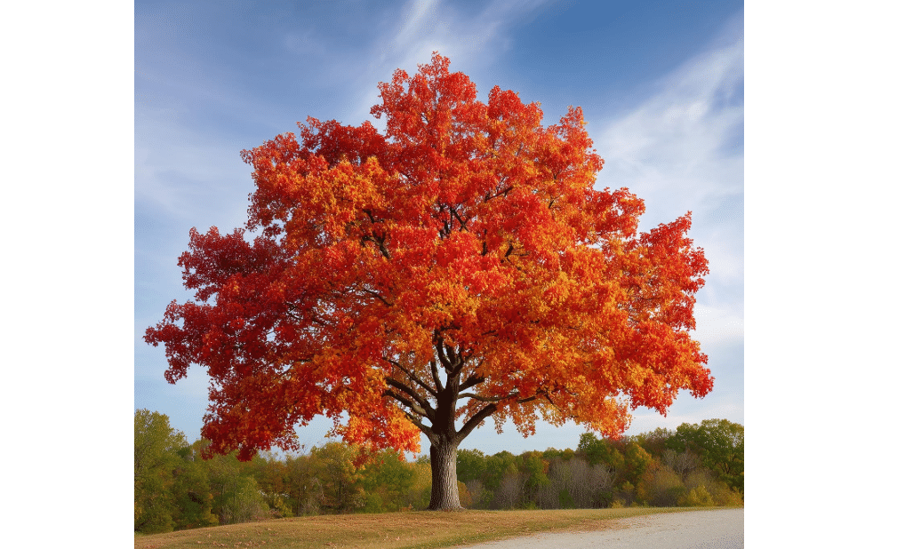 Northern Red Oak Tree - 24-36" Tall Live Plant - Fast Growing Shade Tree - Quercus rubra