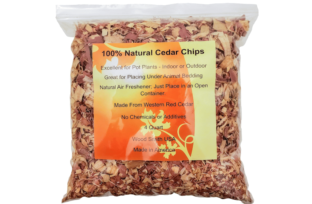 
100% Natural Cedar Shavings | Mulch | Great for Outdoors or Indoor Potted Plants | Dog Bedding