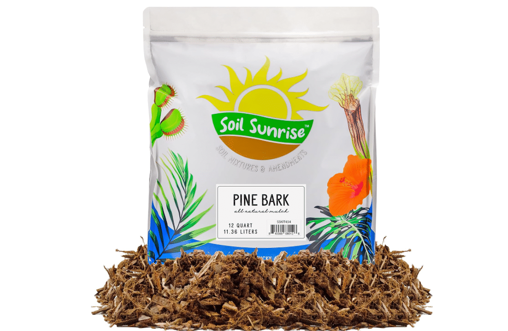 
Soil Sunrise 100% Natural Pine Bark Mulch Nuggets (12 Quarts) Small Chips for Indoor/Outdoor Container Gardening, Ideal for Soil Supplement