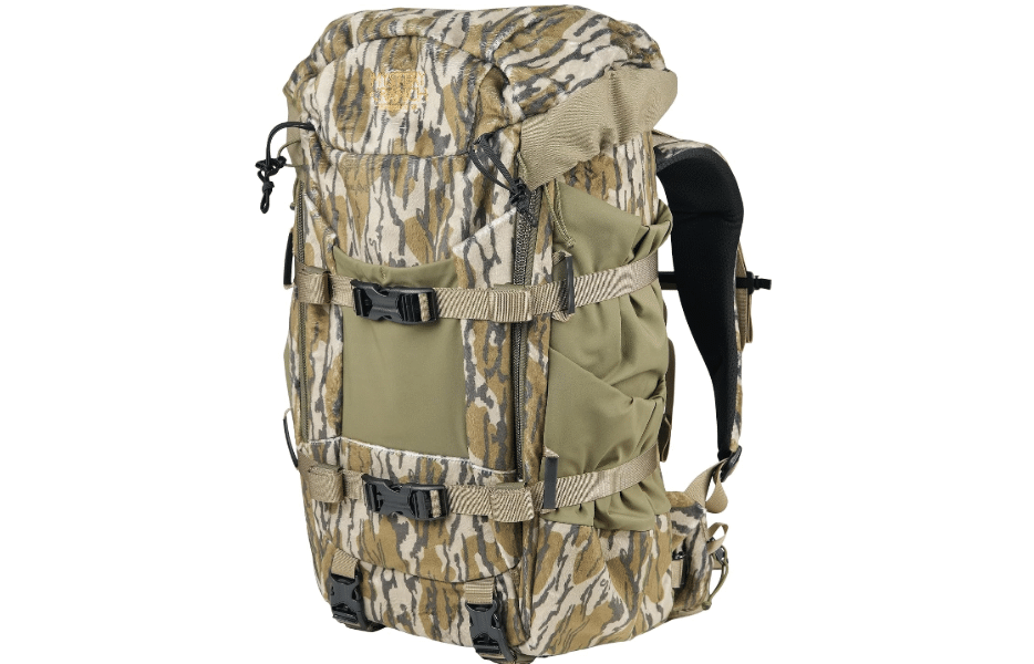 Mystery Ranch Treehouse 38 Backpack – Spacious Pack for Treestand Hunting – Mossy Oak Bottomland