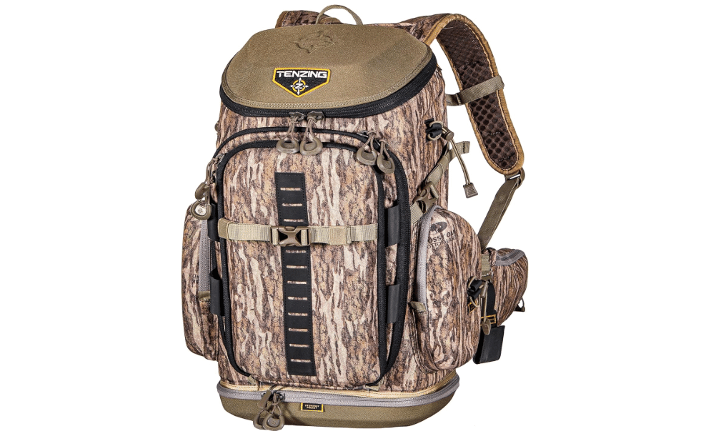 TENZING Hangtime Day Pack for Tree Stand Hunting, H2O Compatible EVA-Molded Durable Hunting Backpack with 7 Compartments & 15 Pockets