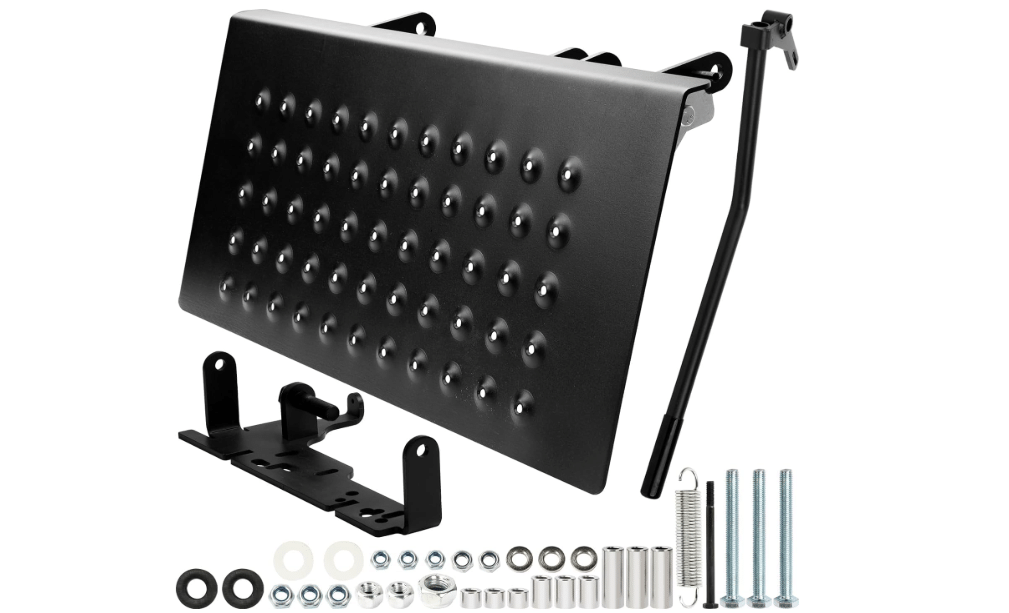  Fexhull Mower Chute Blocker Fit for Ferris, Exmark, Gravely, Hustler and Toro Mowers, Kubota, Grass Flap Chute Blocker 