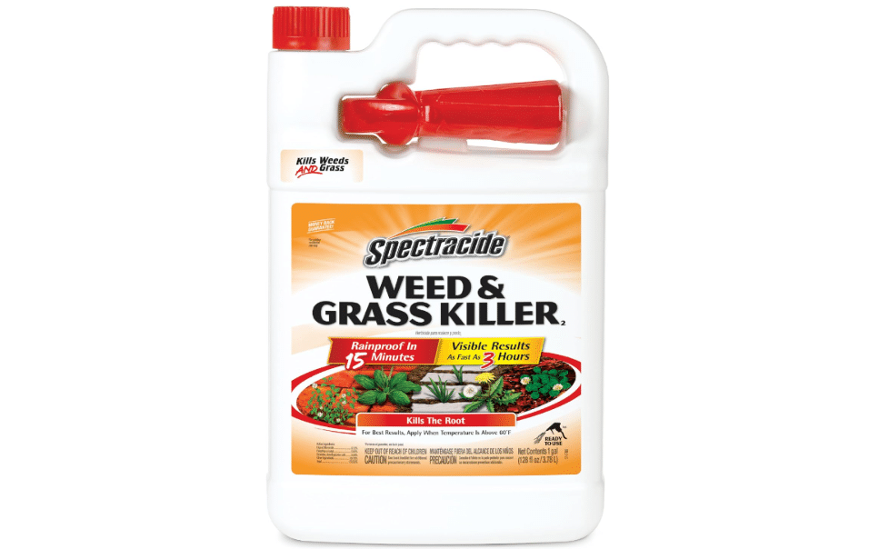 Spectracide Weed & Grass Killer Ready-to-Use Spray, 1.33 Gal | Kills Broadleaf Weeds & Grasses Down To The Root, Use on Driveways, Walkways,