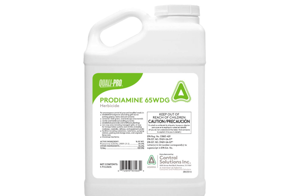 Prodiamine 65 Wdg 5lbs Pre-emergent Grass Broadleaf Weeds